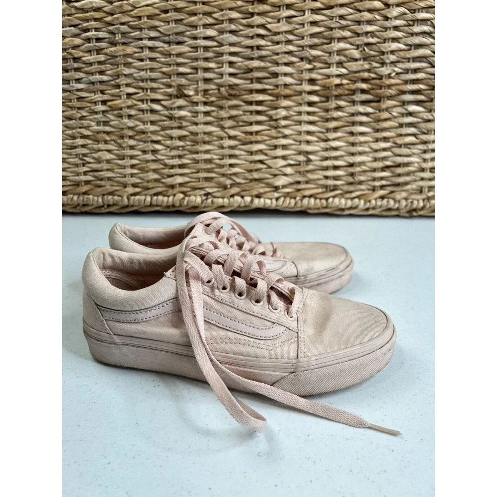 Vans Unisex Authentic‎ Platform Stackform Sneaker Lace-Up Pink Size 7/8.5